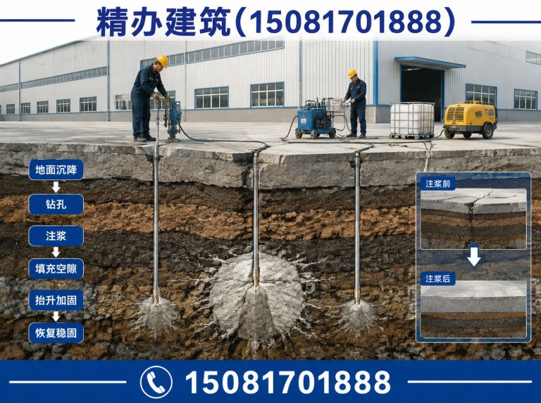广平县路基沉降注浆加固展示图
