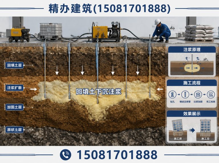 广平县地基注浆加固展示图